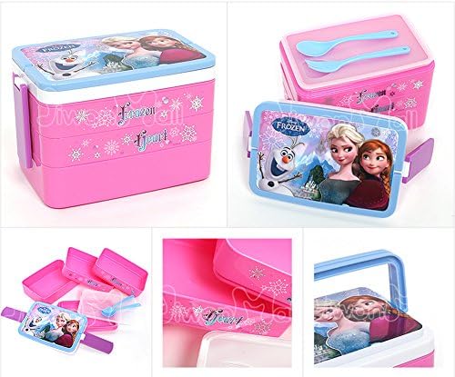 Disney Frozen Three-tier Picnic Lunch Box 043025