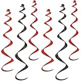 Twirly Whirlys (asstd black & red)    (6/Pkg)