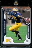 2008 Upper Deck Draft Edition # 69 Mario Manningham (RC) - Michigan - Rookie Football Card in Protective Screw Down Display Case