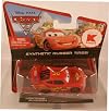Disney Pixar Cars 2 Racing Wheels Lightning McQueen with Synthetic Rubber Tires Exclusive