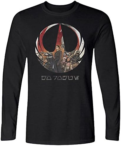 KNIGHT Men's Rogue One A Star Wars Story Long Sleeve T Shirt Cotton Tees