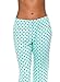 kathy ireland Women's Casual Lounge/Sleepwear Patterned Long Pajama Pant