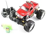 Good Quality Working Suspension 1:16 Dodge Ram Monster Truck RC Remote Control car with Rechargeable Batteries RTR RC Monster Truck (Colors May Vary)