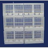 Brand New Aviary Bird Cage 24x16x16W/Divider *Black*