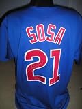 Sammy Sosa signed autographed authentic jersey Chicago Cubs