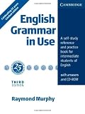 English Grammar in Use Silver Hardback with answers and CD-ROM: A Self-study Reference and Practice Book for Intermediate Students of English