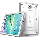 Galaxy Tab S2 9.7 Case, SUPCASE [Heavy Duty] Case for Samsung Galaxy Tab S2 9.7 Tablet [Unicorn Beetle PRO Series] Rugged Hybrid Protective Cover w/ Builtin Screen Protector Bumper (White/Gray)