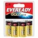 Energizer Eveready Gold - Battery 4 x C alkaline
