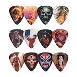 12 x GOTH SKULL FANTASY ART ANIME guitar picks - light and medium gauges