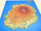 手作り立体地図三宅島