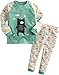 Vaenait Baby 12M-7T Kids Boys Sleepwear Pajama 2pcs Set Bear Friend