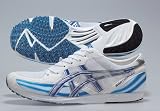 asics(アシックス) マラソン ソーティマジックRR TMM388(0145) ホワイト×ブルー 26.0