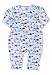 Zutano Print Coverall Front Loader , Front loader, 0-6 Months