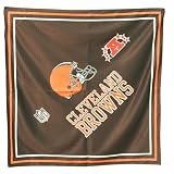 Cleveland Browns Jersey Style Bandanas (Measures 22" x 22")
