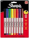 Sharpie Ultra Fine Point Permanent Markers, 8 Colored Markers(37600PP)