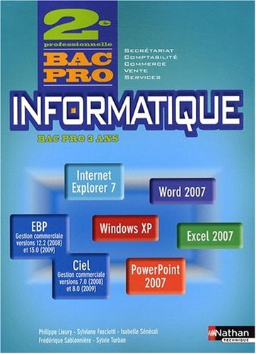 Informatique 2e Professionnelle Bac Pro