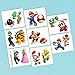 Vibrant Multicolor Super Mario Brother Tattoo Favors - 2