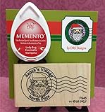 North Pole Postmark Rubber Stamp Set by DRS Designs