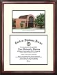 Tarleton State University Scholar Scholar Mahogany Framed Lithograph w/Diploma Opening