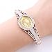Wrist Watch for Female Pearl Gold Bangle Wrap Watch