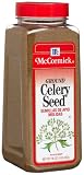 McCormick Ground Celery Seed, 16-Ounce Plastic Bottle (Pack of 2)