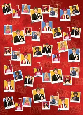 High School Musical 3 'The Senior Year' Gift Wrap & Tags Pack (2 of each)