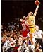 Kareem Abdul-Jabbar Sky Hook Over Jordan 8x10