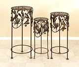 Modish Designing 3 Pieces Set of METAL PLANTER