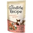 The Goodlife Recipe Wholesome Delights Salmon & Shrimp Flavor Treats for Cats, 3-Ounce Pouches (Pack of 12)
