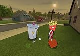 Aqua Teen Hunger Force Zombie Ninja Proam (Playstation 2 game)