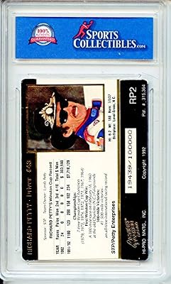 Richard Petty Autographed NASCAR Encapsulated Trading Card
