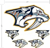 Nashville Predators Wallmarx Large Wall Decal