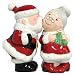 Kissing Santa Mrs. Claus Salt & Pepper Shakers S/P