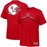 Nike Nebraska Cornhuskers Crimson Youth 2008 Practice T-shirt