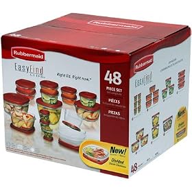 Rubbermaid EasyFind Lids Food Storage Set - 48 Pieces by Rubbermaid