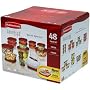 Rubbermaid EasyFind Lids Food Storage Set -48pc