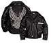 Harley-Davidson Little Boys' Upwing Eagle Biker Pleather Jacket Blk 0386074 (6)