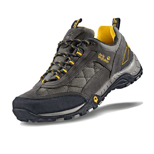 Jack Wolfskin Schuh Herren, Discover, schwarz/gelb, 42,5