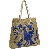 Straw Studios Seagrass Flat Tote