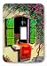 Italian Window Decorative Steel Switchplate Cover