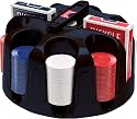 Bicycle Carousel Poker Set, 200 2-Gram Poker Chips and 2 Decks of Bicycle Cards