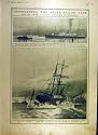 1917 SHIPS WW1 WAR PATROL-BOAT NAVY NAVAL OLD PRINT