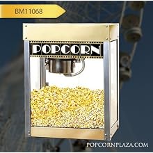 Benchmark 11068 Hollywood Premiere Popcorn Machine, 120V, 1130W, 9.4A, 6 oz Popper