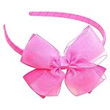 Baby Girl Accessory HAIRBAND HOT PINK Hair Bow
