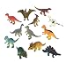 Dozen Small Toy Dinosaurs: 2 inch Plastic Toy Dino Figures_s-1