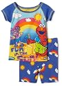 Sesame Street Pajama Set, 2 Piece, Blue