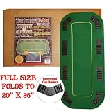 Trademark Poker Texas Hold`em Full-Size Folding Table Top