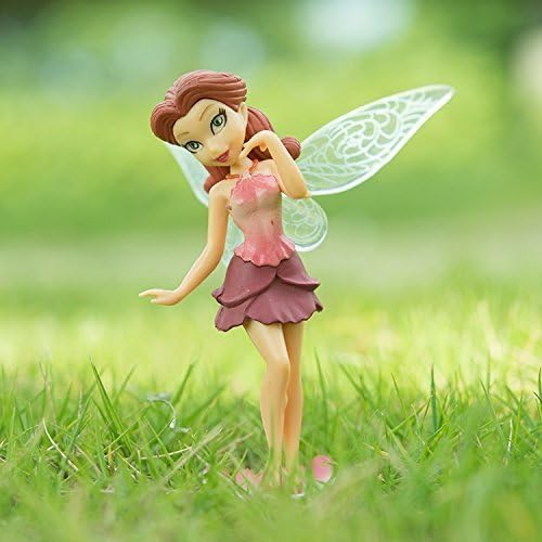 Anime Cartoon Tinkerbell Fairy PVC Action Figure Toys Girls Dolls Gift 6pcs/set