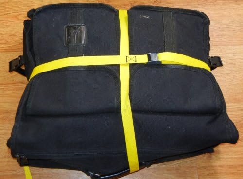 WOSS Gear Black 12 ft. Long Travel Strap, Made in USA