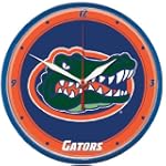 Florida Gators NCAA Round Wall Clock